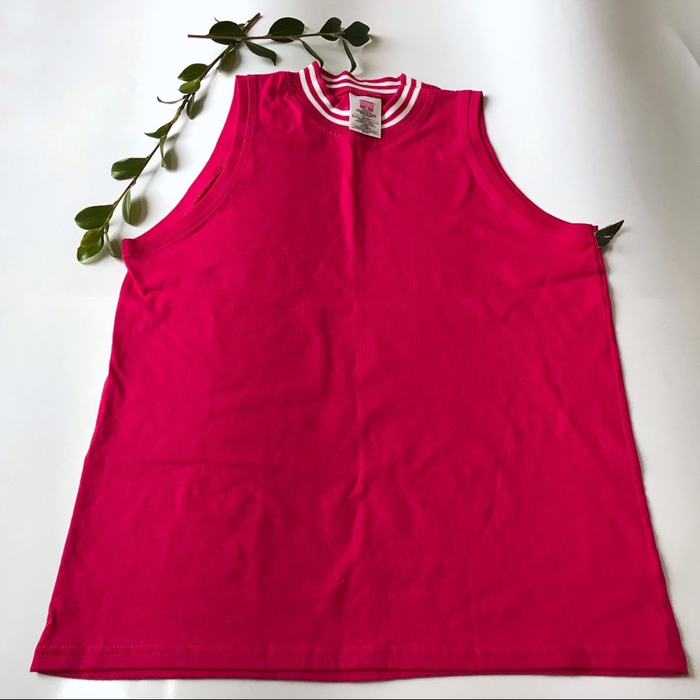 Ladies Sports Workout Sleeveless Tee Extra Long NWT